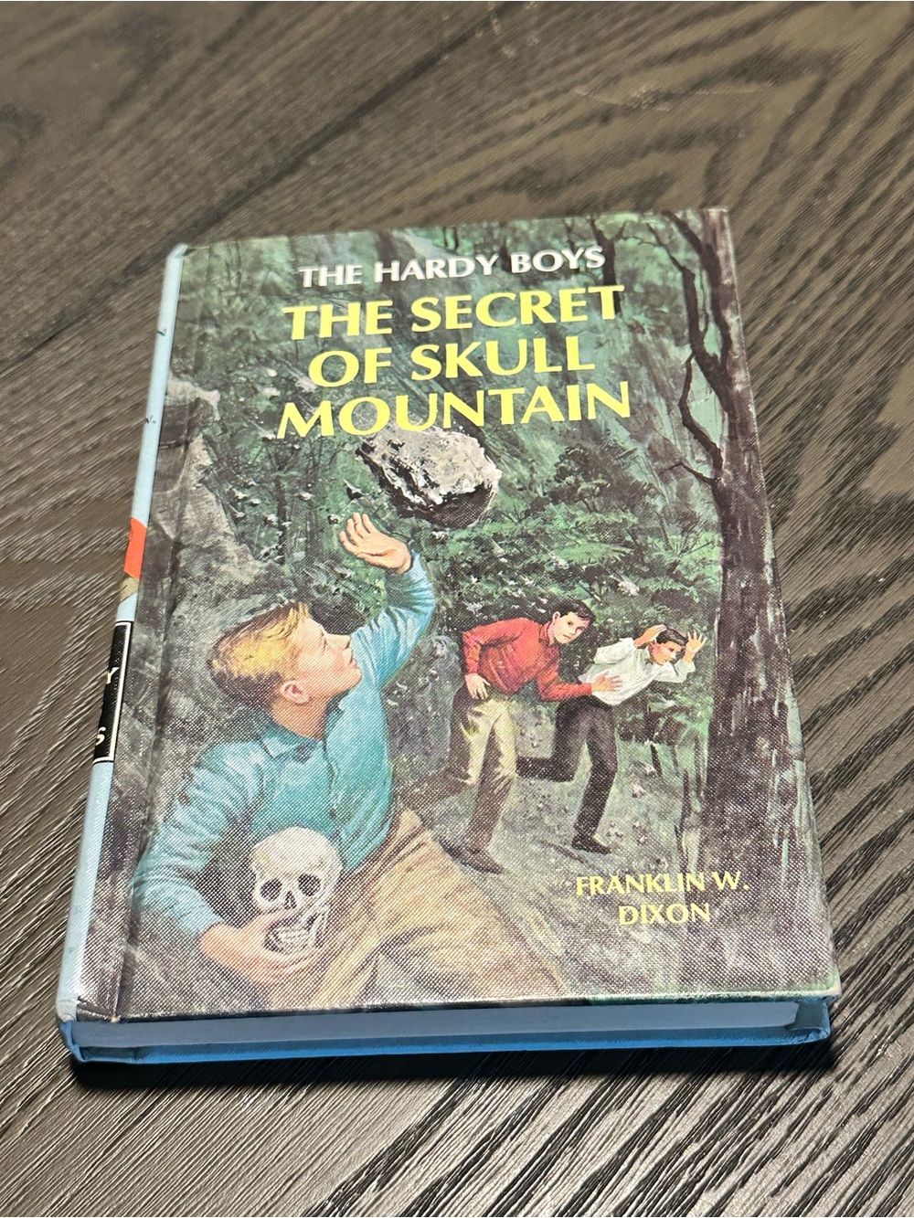 Vintage Hardy Boys #27 The Secret of Skull Mountain Library Edition Hardcover